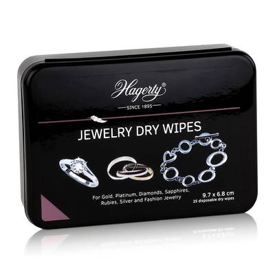 Hagerty Hagerty Jewelry Dry Wipes 25 Einwegtücher
