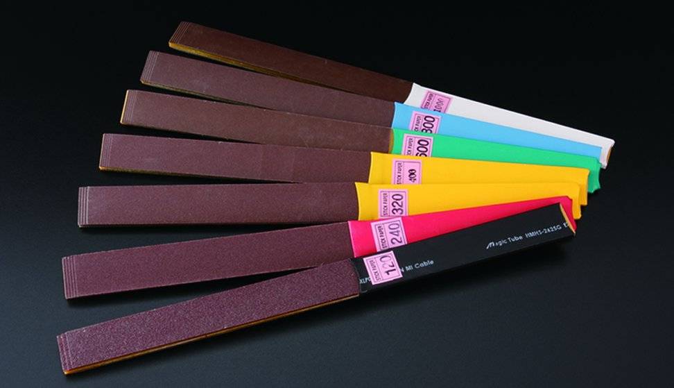 SELVA Schmirgelsticks, wasserfest, Schleifpapier, 5-lagig auf jeder Seite-1
