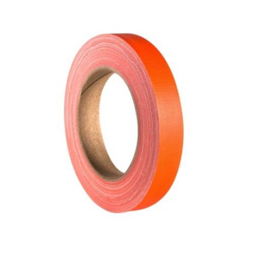 ADAM HALL 58064NOR - Gaffer Klebeband (hohe Klebekraft | Breite: 19,0mm | Länge: 25,0m) - neonorange-0