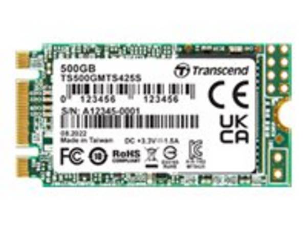 Transcend MTS425S - SSD - 250 GB - intern - M.2 2242 - SATA 6Gb/s