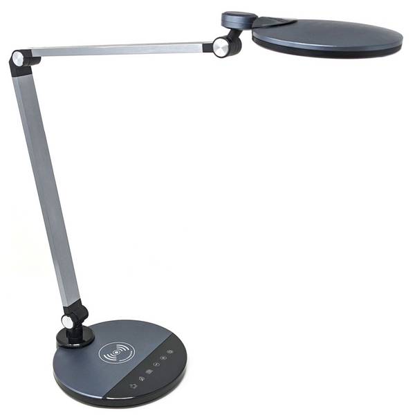 FeinTech LTL00620 LED Schreibtischlampe mit kabelloser Ladefunktion
