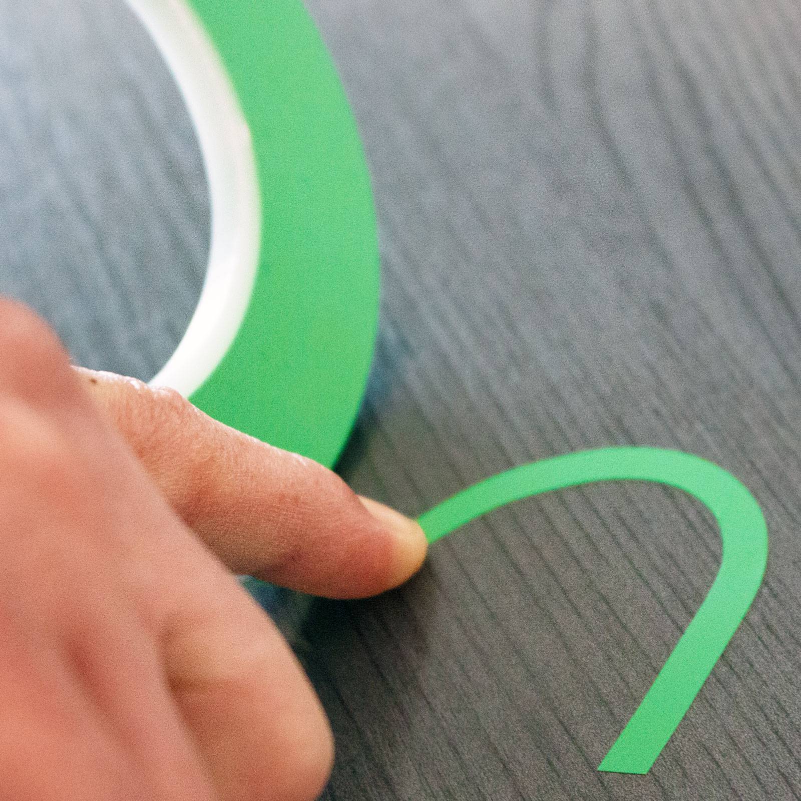 DonDo Konturenband PVC Zierlinienband hellgrün 1,6mm #-4