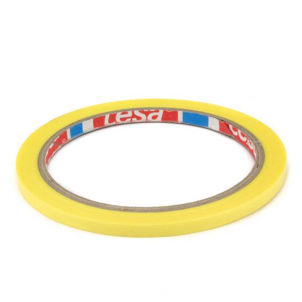 tesa 4334 Präzisionskrepp Plus Abdeckband gelb 5mm x 25m