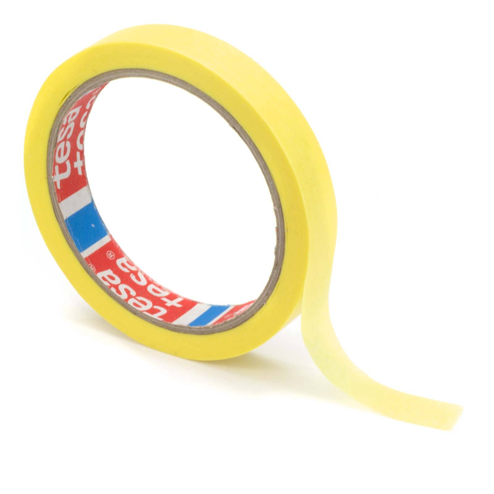 tesa 4334 Präzisionskrepp Plus Abdeckband gelb 5mm x 25m-4