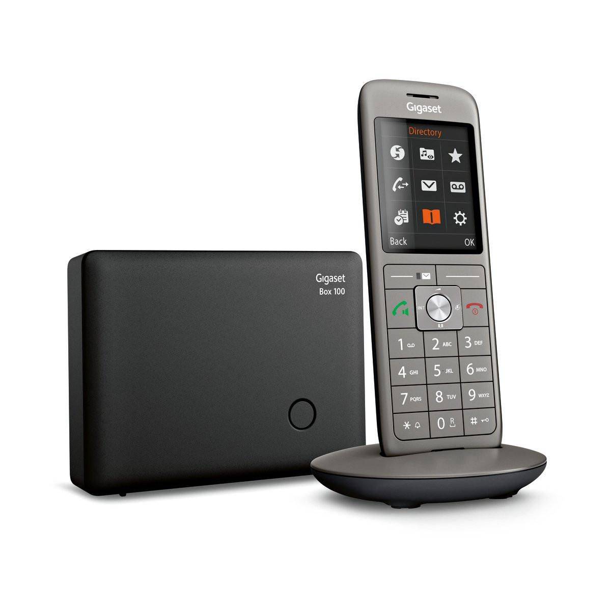 Gigaset CL660 - Schnurlostelefon mit Rufnummernanzeige - DECT\GAP - Schwarz - An-0