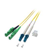 EFB Elektronik O0937.2 Glasfaser LWL Anschlusskabel 2.00 m Gelb [1x E2000®/APC 8°-Stecker - 1x LC-Stecker] 9/125 µ Singl-1