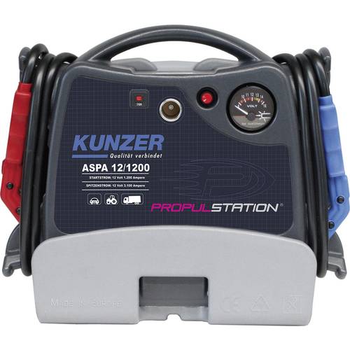 Kunzer Schnellstartsystem ASPA 12/1200 AC/DC ASPA 12/1200 Starthilfestrom (12 V)=1200 A