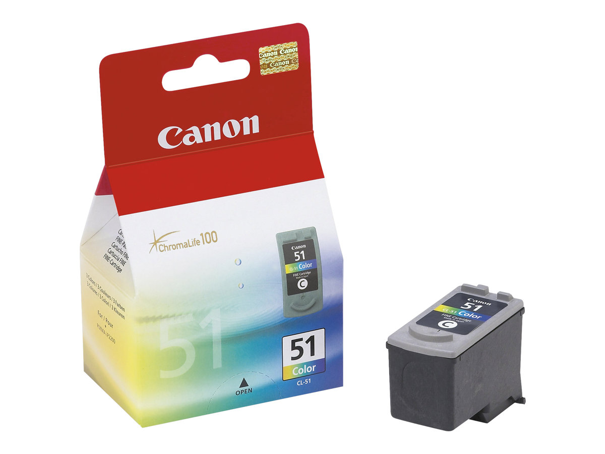 Canon CL-51 - Mit hoher Kapazität - Farbe (Cyan, Magenta, Gelb) - Original - Tin