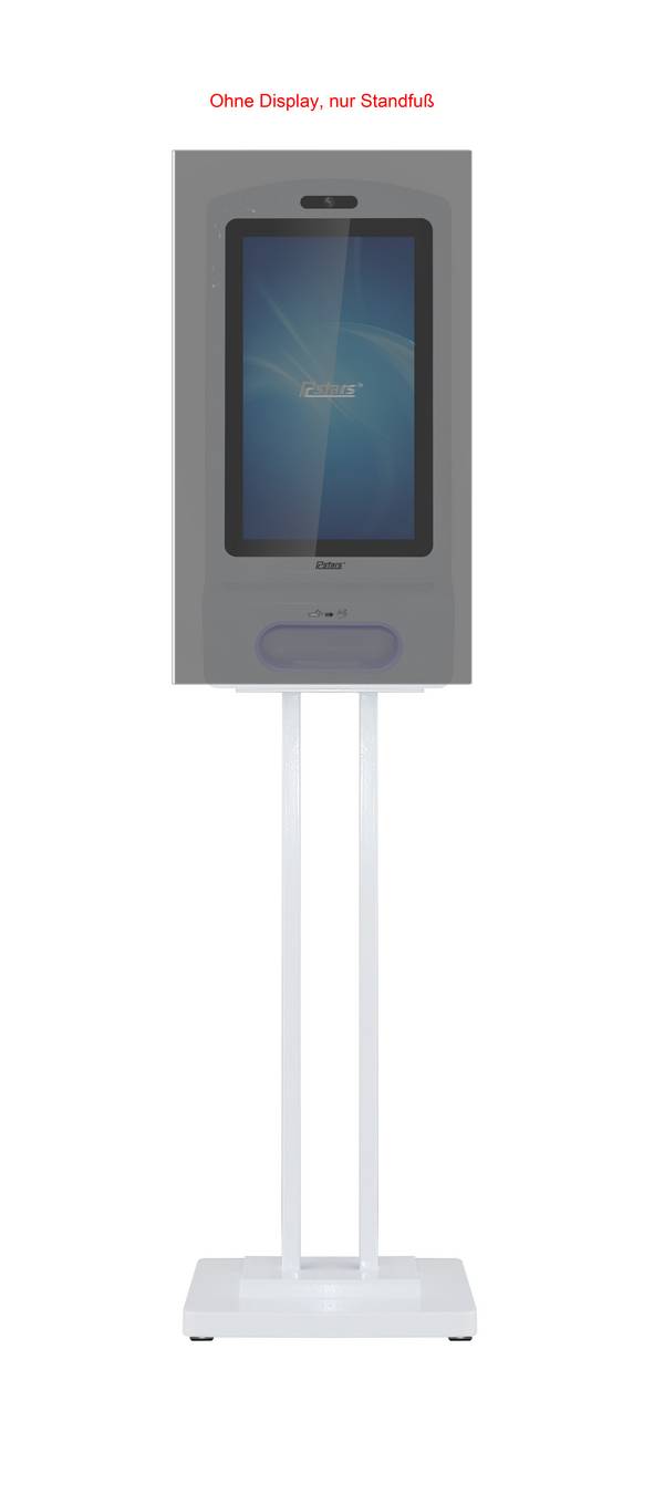 ALLNET Display 21 Zoll Desinfektionsterminal zbh. Standfuß Farbe weiß - Power ov