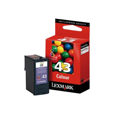 Lexmark Cartridge No. 43 - Farbe (Cyan, Magenta, Gelb) - Original - Tintenpatron