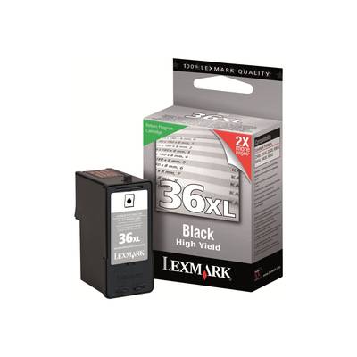 Lexmark Cartridge No. 36XL - Hohe Ergiebigkeit - Schwarz - Original - Tintenpatr