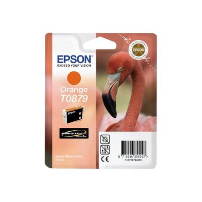 Epson T0879 - 11.4 ml - orange - Original - Blisterverpackung - Tintenpatrone -