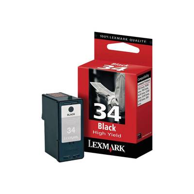 Lexmark Cartridge No. 34XL - Hohe Ergiebigkeit - Schwarz - Original - Tintenpatr