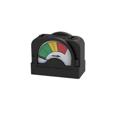 RIEGLER Differenzdruckmanometer für Vorfilter, Mikrofilter, Aktivkohlefilter, mehrfarbige Skala inkl. Befestigungsteile.-0