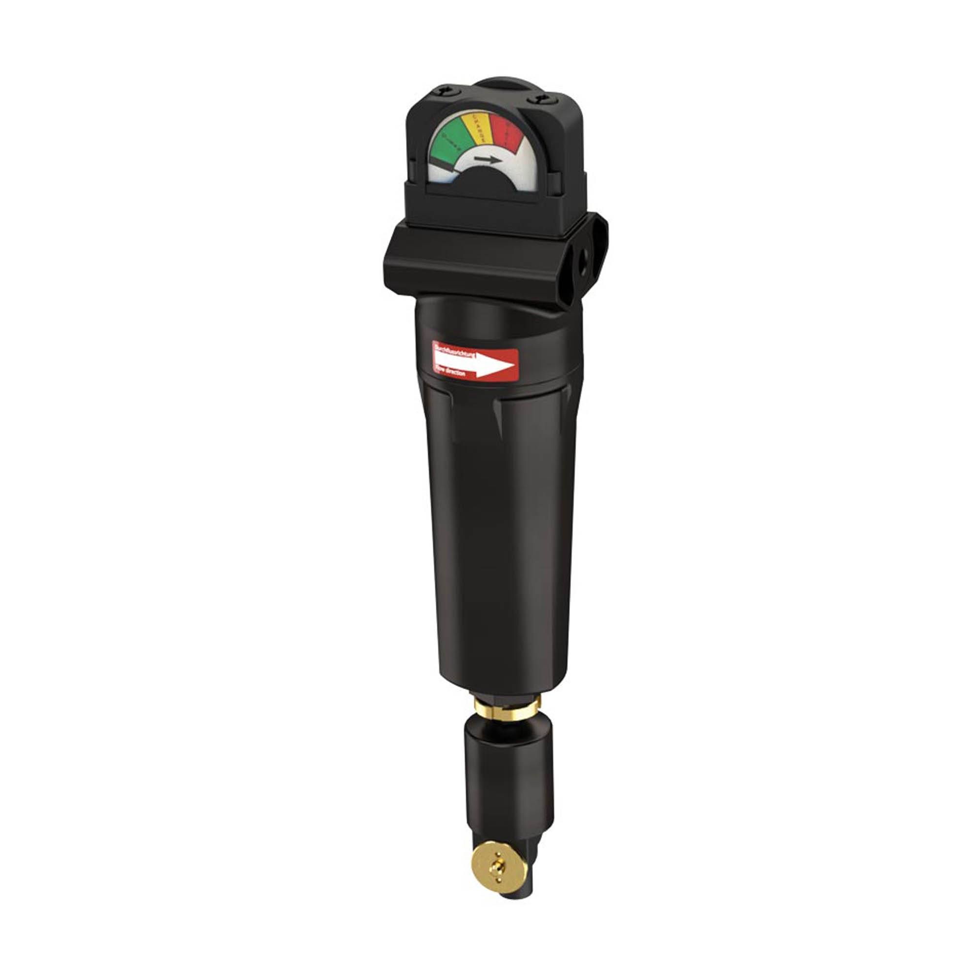 Vorfilter G1/4 mit Differenzdruckmanometer, 1 µm-0