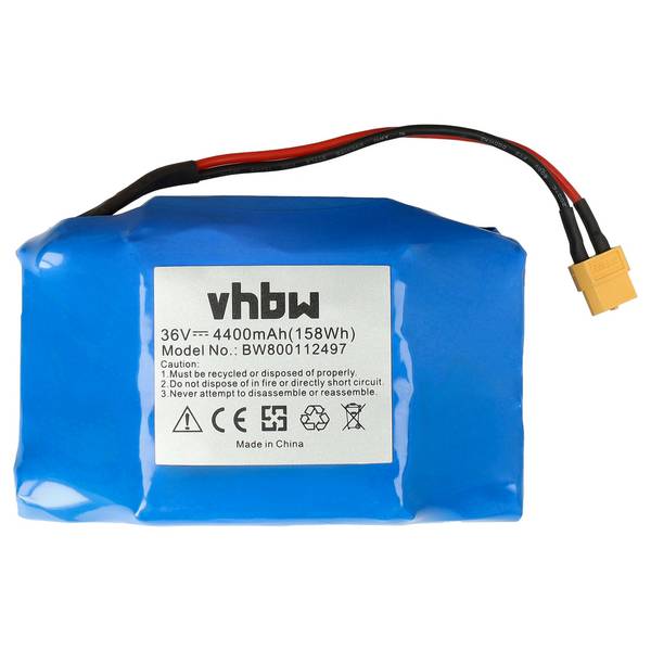 vhbw Akku kompatibel mit Bluewheel HX420 | HX310, HX500, HX310S, HX510, HX350, HX550, HX360, HX380 E-Scooter, Hoverboard