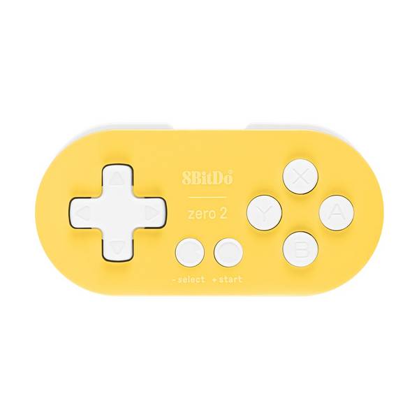 8BitDo Zero 2 Bluetooth Gamepad, gelb