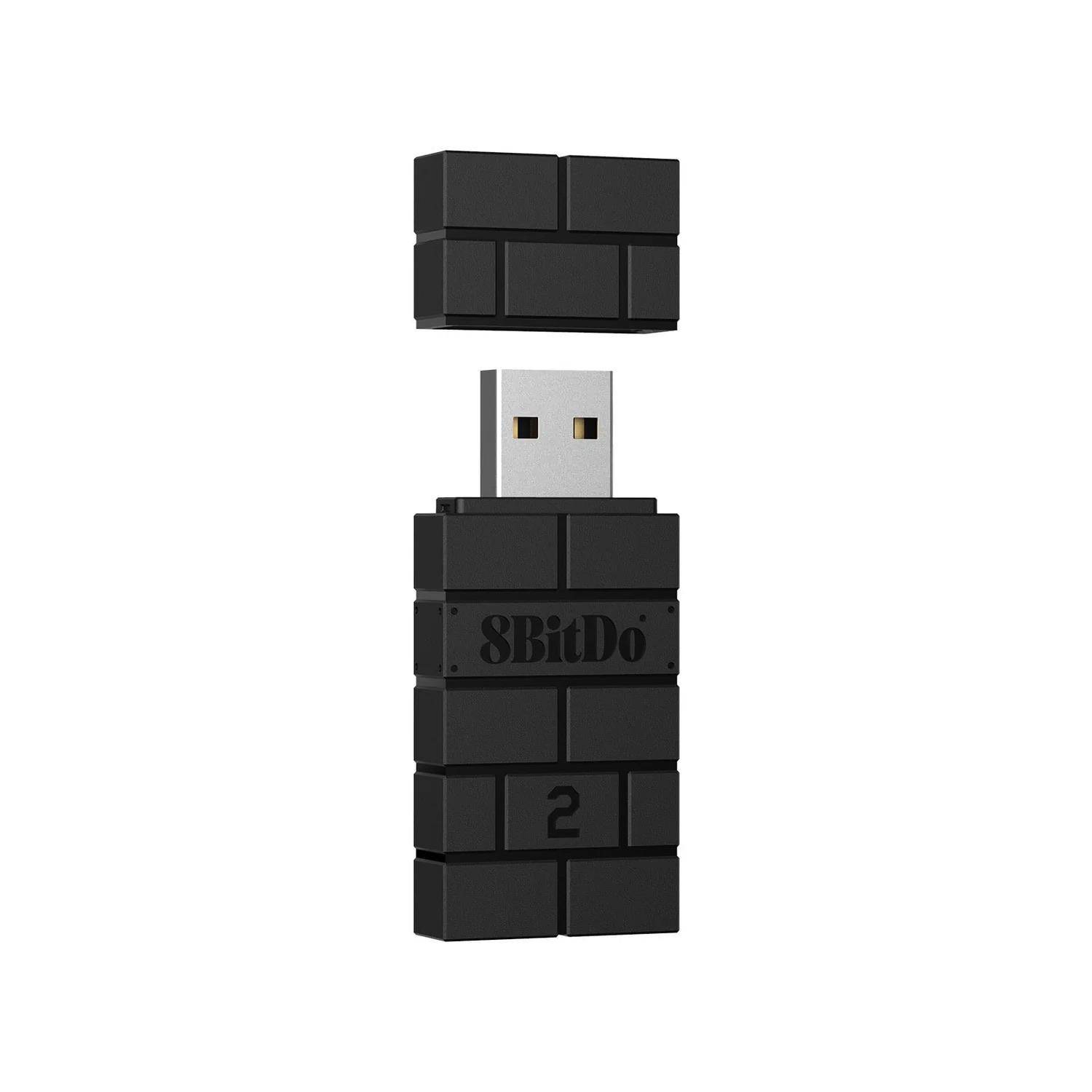 8BitDo Wireless Bluetooth Adapter 2 für Windows/Mac/Raspberry Pi/Switch-0