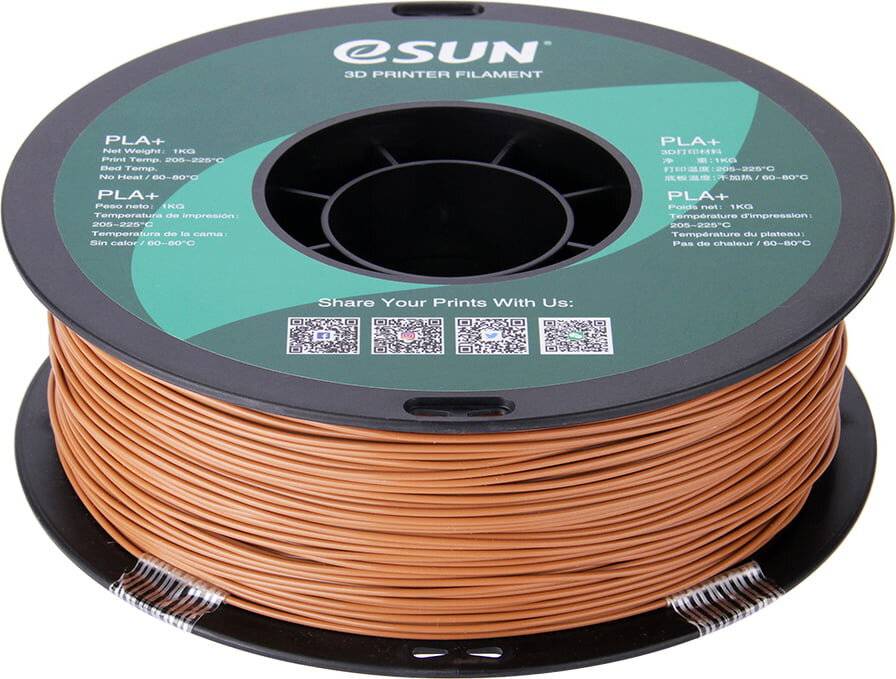 Esun PLA+ 1.75mm LIGHTÂ BROWN 1kg-2