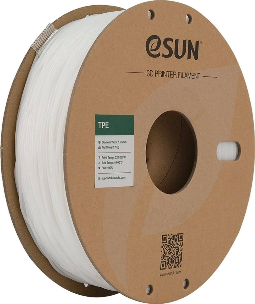 eSUN TPE-83A White, 1,75 mm / 1000 g-1