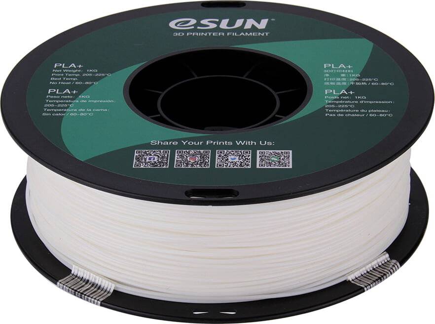 eSUN PLA+ White - 1,75 mm / 1000 g-0