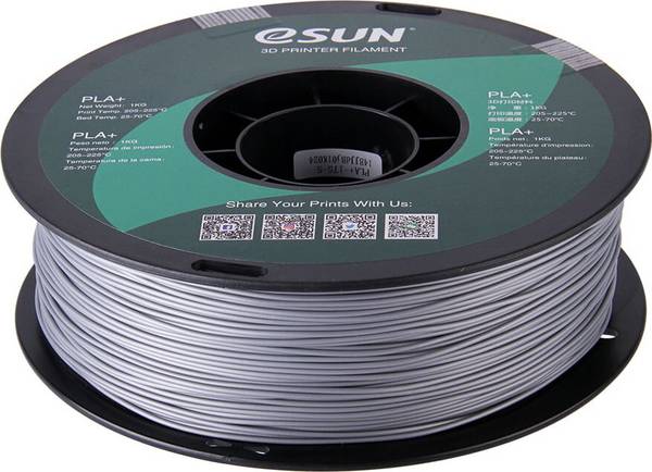 eSUN PLA+ Silver, 1,75 mm / 1000 g