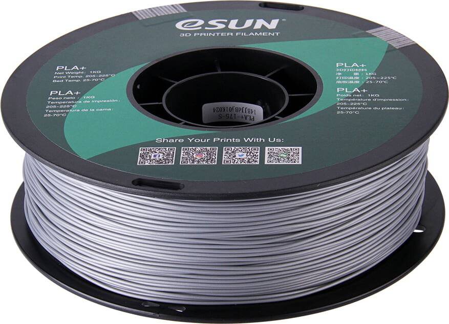 eSUN PLA+ Silver, 1,75 mm / 1000 g-0