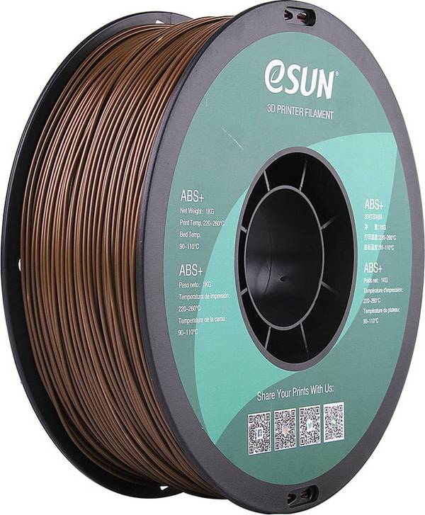 eSUN ABS+ Brown, 1,75 mm / 1000 g