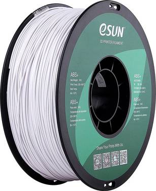 eSUN ABS+ Cold White, 1,75 mm / 1000 g
