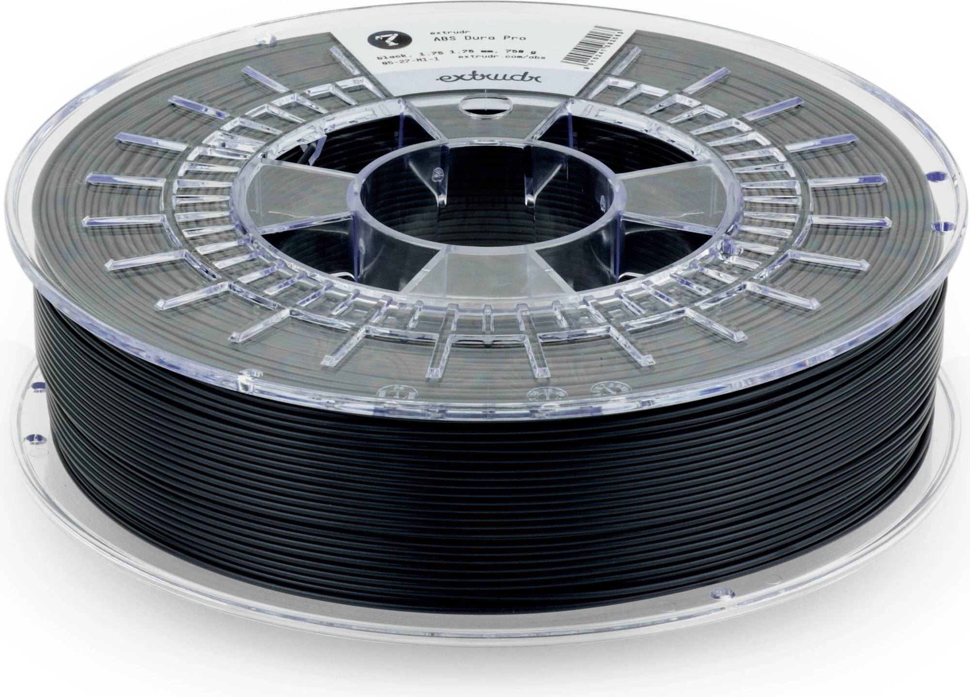 Extrudr DuraPro ABS Schwarz, 1,75 mm / 750 g-0
