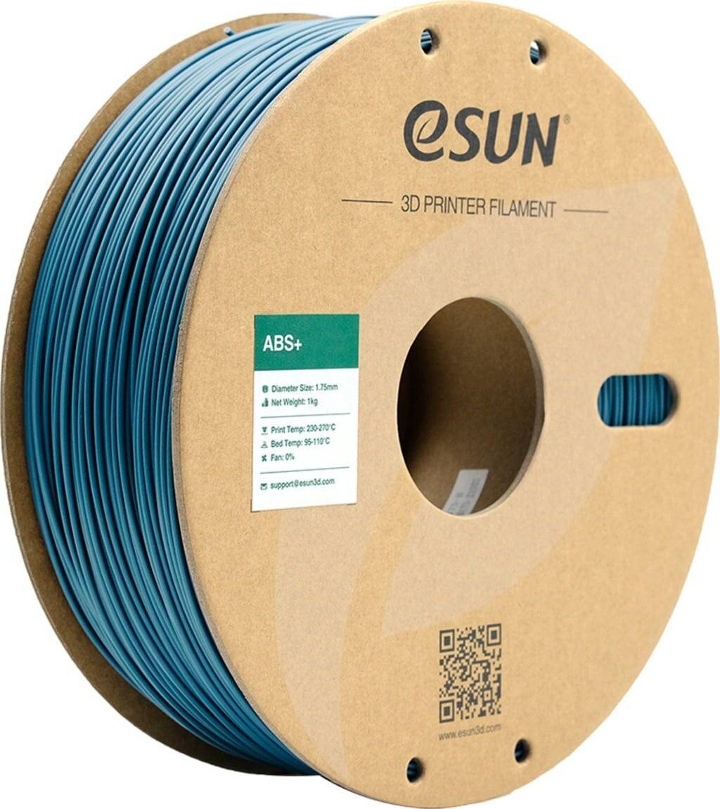 Esun Grau - 1 kg - vakuumversiegelter Beutel - ABS+ filament (3D) - Grau-1