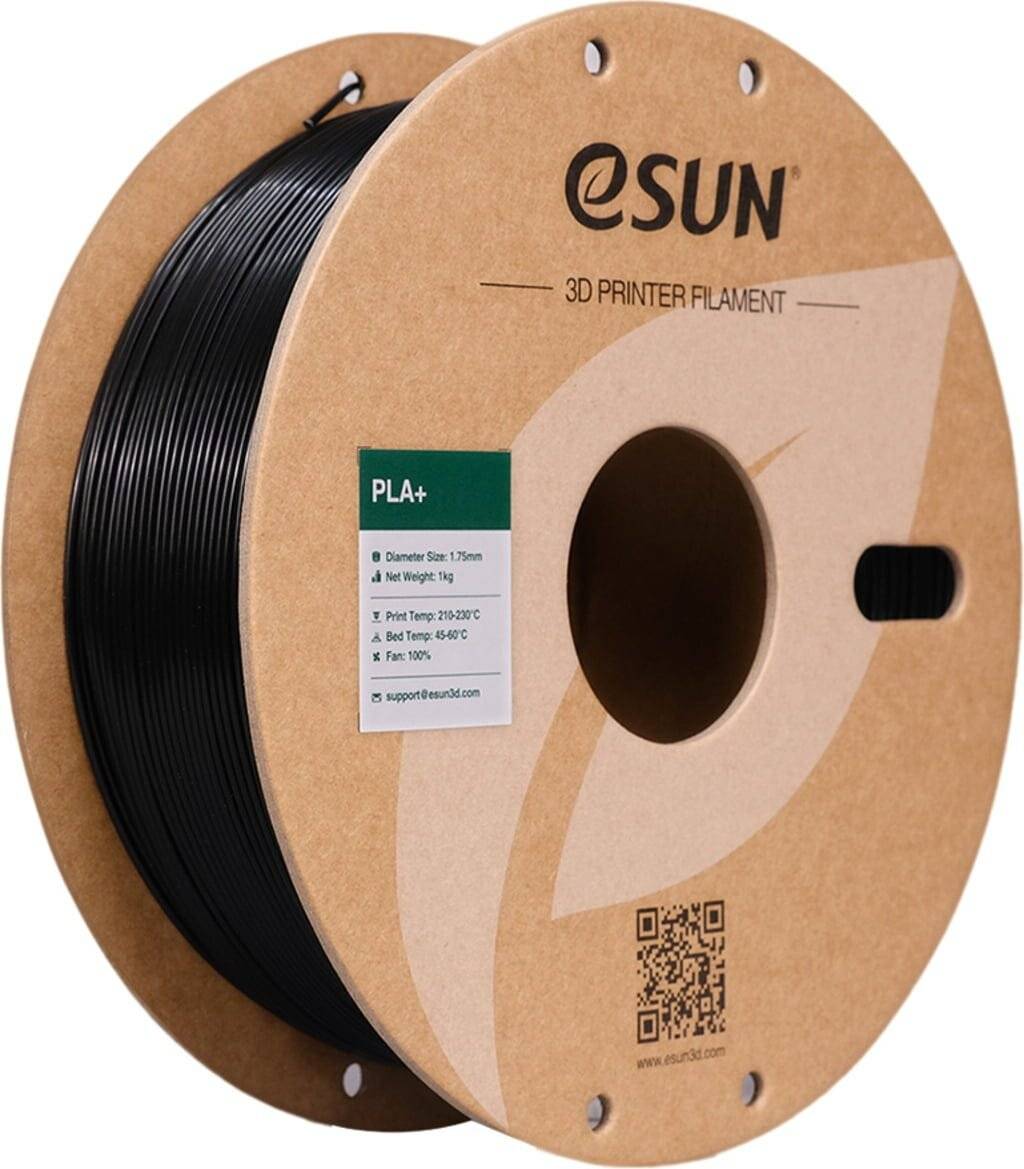 Esun Schwarz - 1 kg - PLA+ Filament (3D)-1