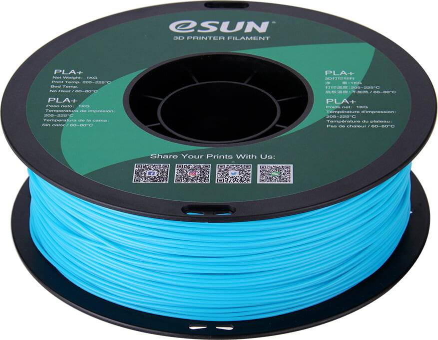 eSUN PLA+ Light Blue, 1,75 mm / 1000 g-0