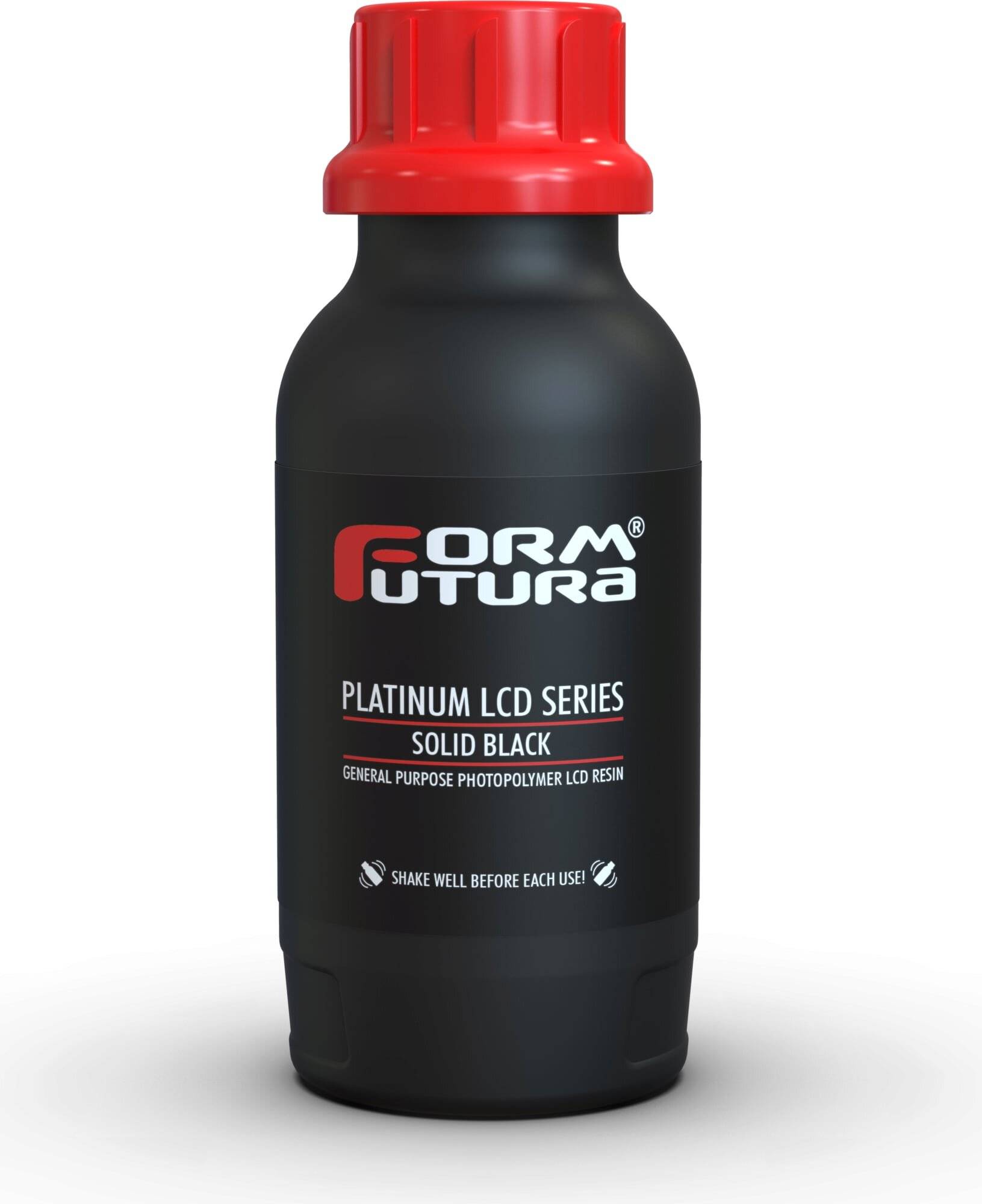 FormFutura Platinum LCD Series Solid Black, 500 g-0