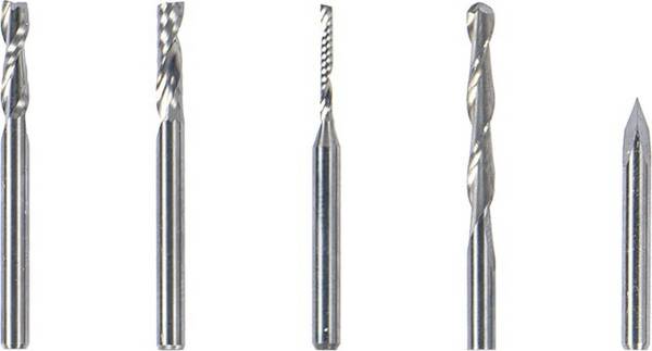 Snapmaker CNC Bits 5er Set