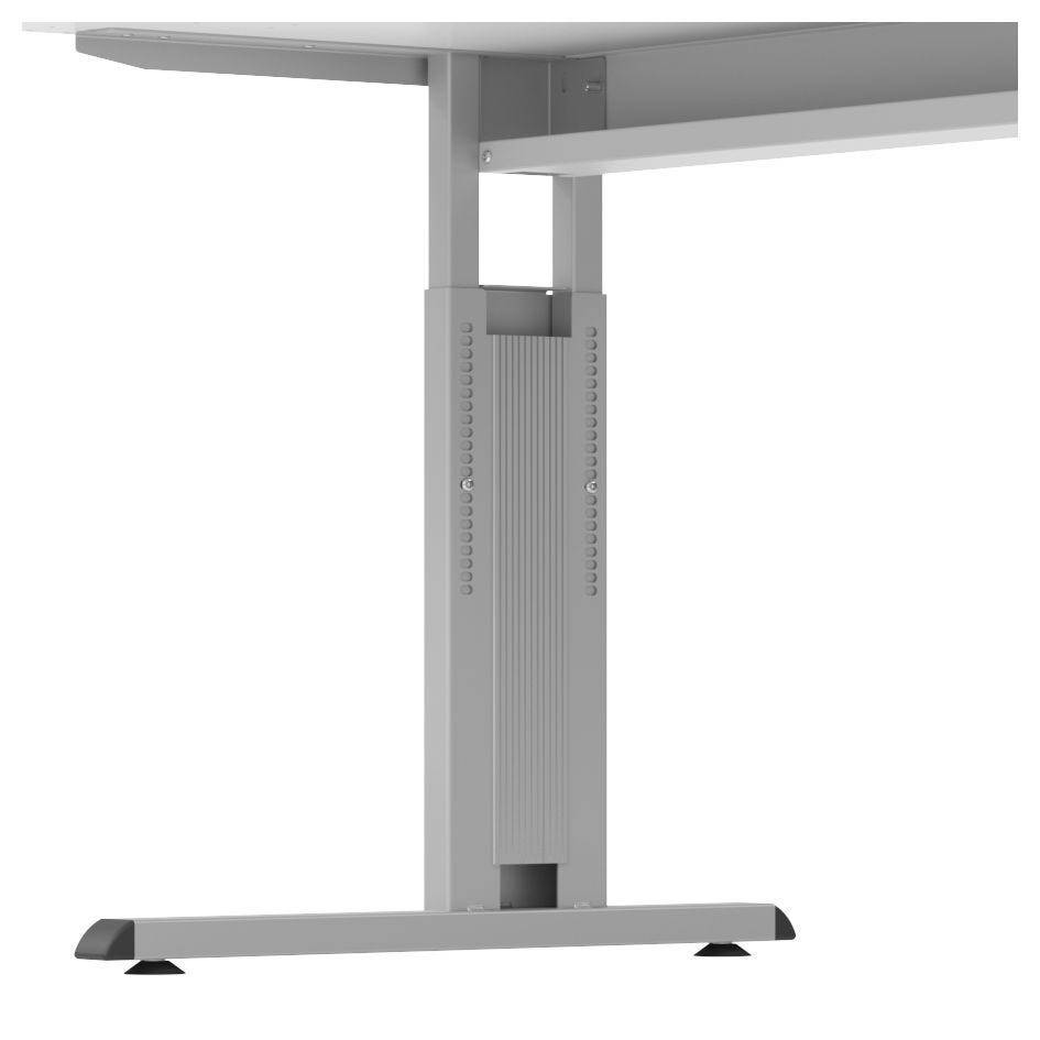 Hammerbacher Schreibtisch Mandy, 200 x 120 cm, höhenverstellbar von 65 bis 85 cm, ahorn-4
