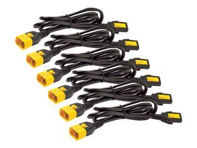 APC Stromkabel-Set C13->C14 verriegelbar 1,8m je 6-1