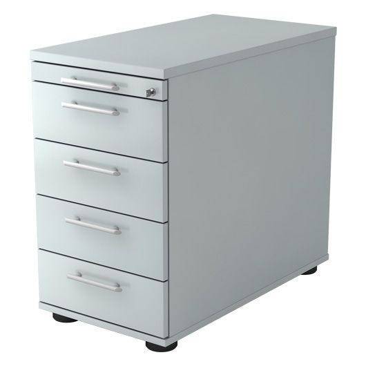 Hammerbacher Standcontainer Highline, 5 Schübe, 42,8 x 80 x 72 cm, grau-0