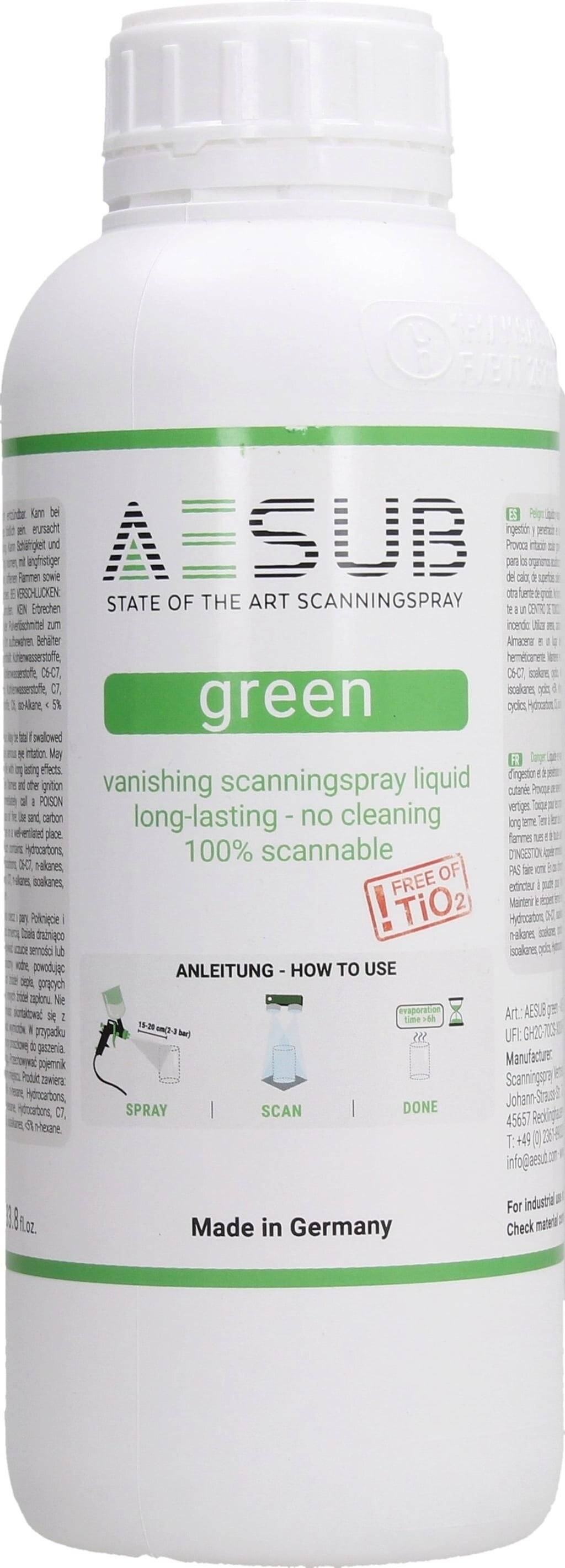 AESUB Green Scanningspray, 1.000 ml-1