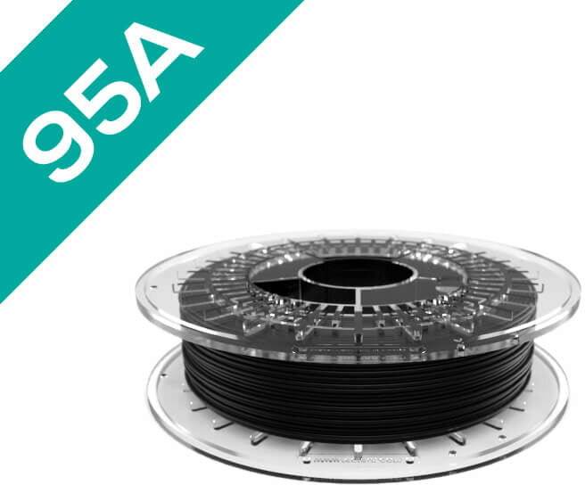 Recreus 95A Filaflex Black, 1,75 mm / 500 g-0