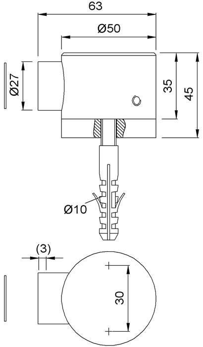 KWS 1015 Türfeststeller Edelstahl Dauermagnet-7