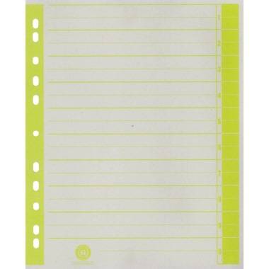 Trennblatt RC Karton A4 ch/ge 100 St. 9541102100-0