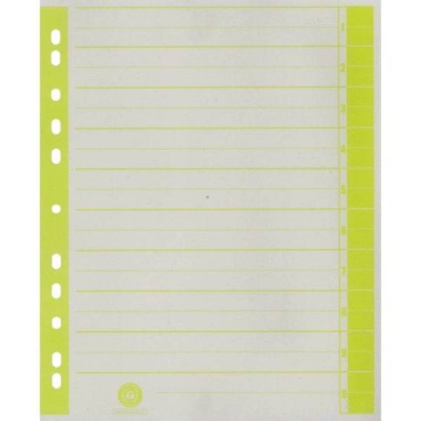 Trennblatt RC Karton A4 ch/ge 100 St. 9541102100