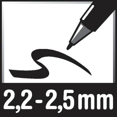 Whiteboardmarker V-Board Master sort 5St-2