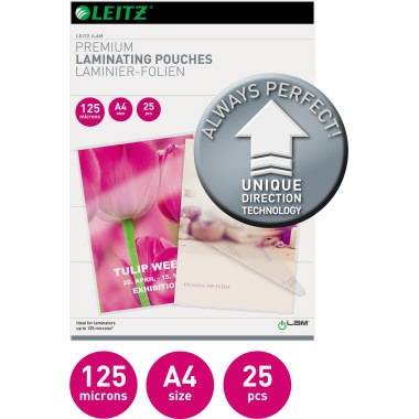 Laminierfolie UDT DIN A4 125mic 25 St./Pack. - Artikel: 131000200-0