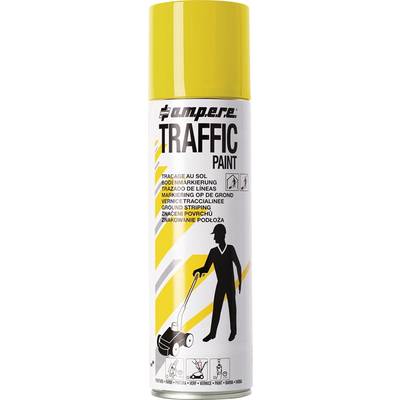 Bodenmarkierspray TRAFFIC PAINT 500ml gelb AMPERE-0