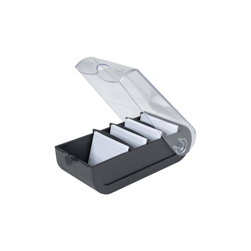 EXACOMPTA Lernkartei BunnyBox, A8, schwarz-0