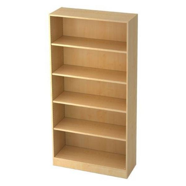 Hammerbacher Büroregal Securoline, 5 OH, 100 x 40 x 200,4 cm, ahorn