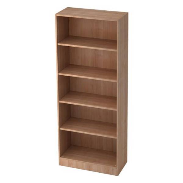 Hammerbacher Büroregal Securoline, 5 OH, 80 x 40 x 200,4 cm, nussbaum