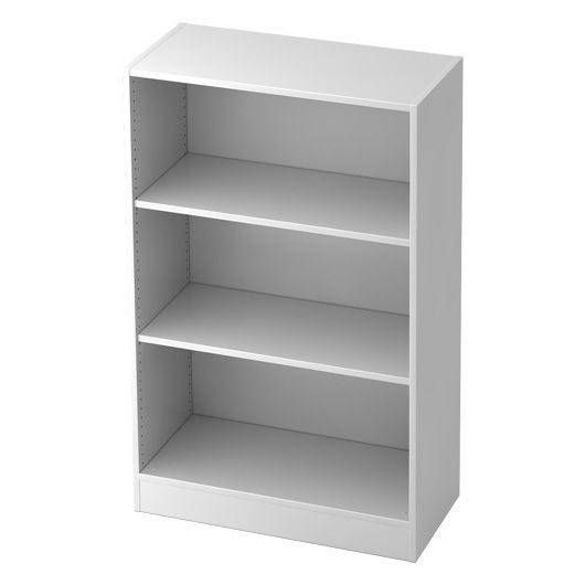 Hammerbacher Büroregal Securoline, 3 OH, 80 x 40 x 127 cm, weiß-0